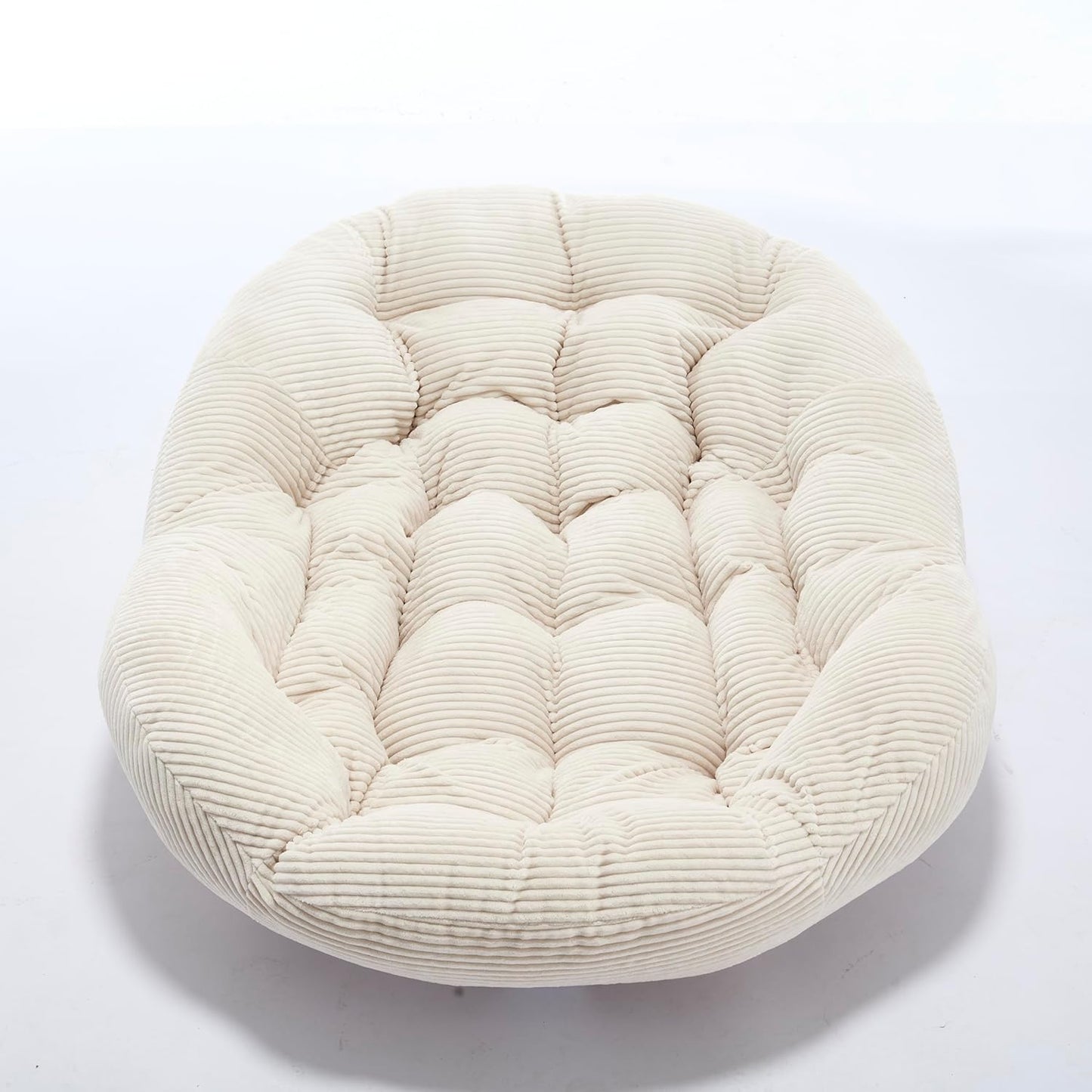 Papasan Chair – Extra Thick Cushion, Sturdy Wicker Frame, Indoor/Outdoor Lounge Chair for Porch, Patio & Balcony