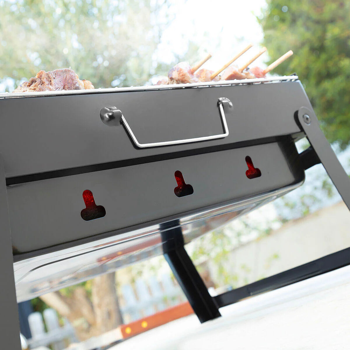 Portable Folding Charcoal Barbecue