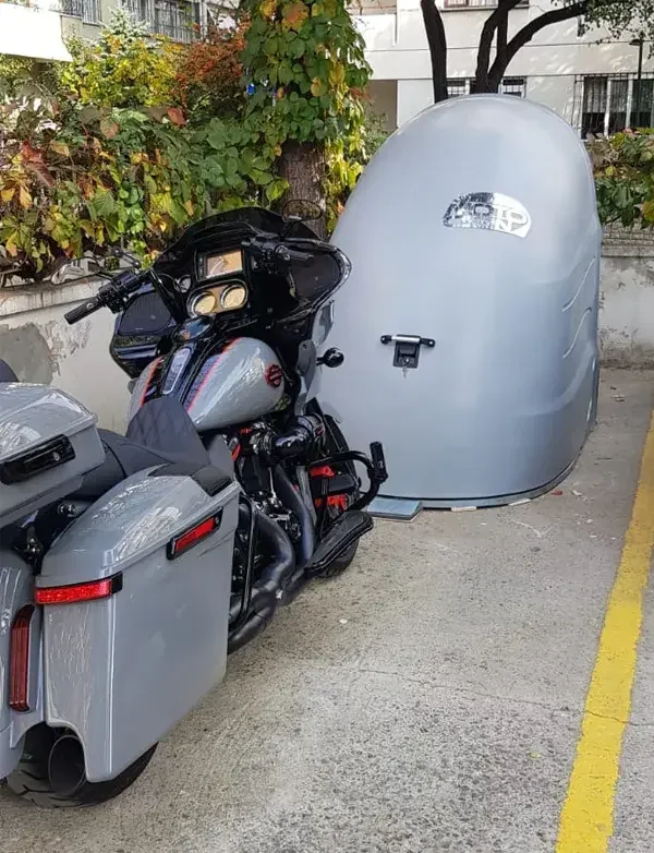 Smart Motorcycle Storage Solution